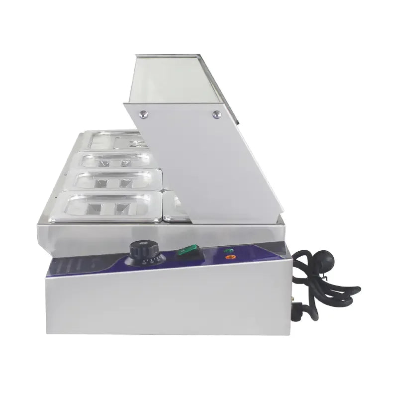 RTC-3H 3-pan countertop electric bain marie, stainless steel