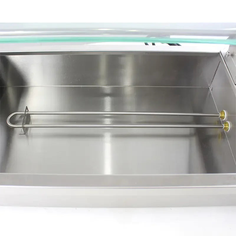 RTC-3H 3-pan countertop electric bain marie, stainless steel