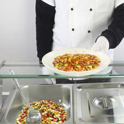 RTC-3H 3-pan countertop electric bain marie, stainless steel