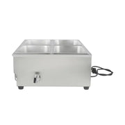 SB-4T commercial electric bain marie food warmer with four 1/2 GN pans