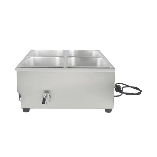 SB-4T commercial electric bain marie food warmer with four 1/2 GN pans