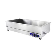 SB-6T 6-pan countertop electric bain marie, stainless steel