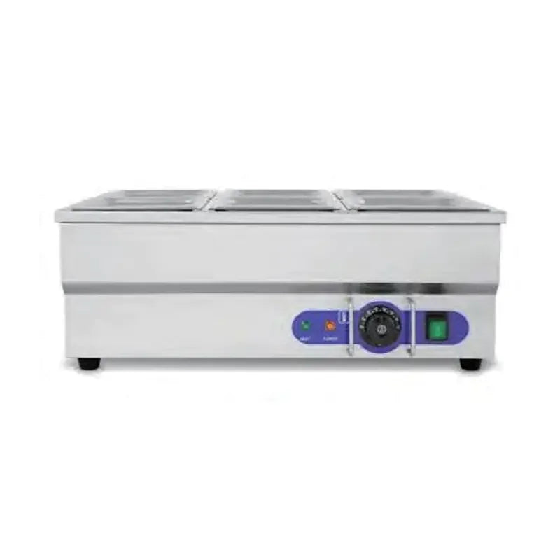 SB-2T(1/6) countertop commercial electric bain marie food warmer with six 1/6 GN pans