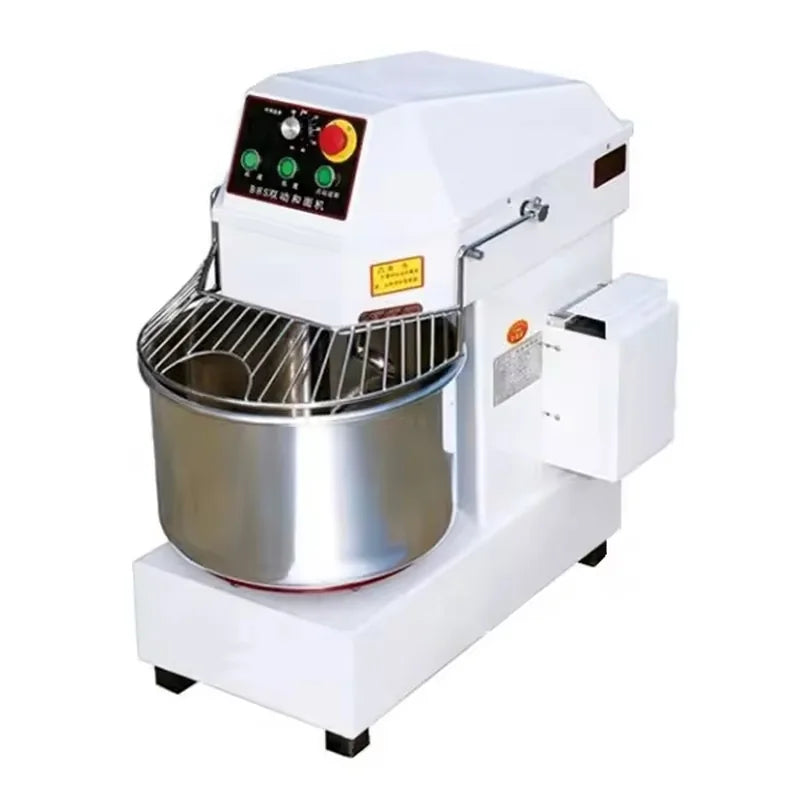 HS60 60L floor-standing commercial dough mixer, stainless steel