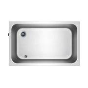 SB-2P compact countertop electric bain marie, stainless steel