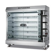 KJL-4E electric commercial chicken rotisserie in stainless steel