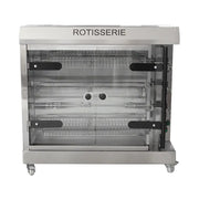 KJL-4E electric commercial chicken rotisserie in stainless steel