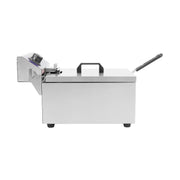 DZL-101B countertop single-tank electric deep fryer, stainless steel