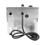 DZL-101B countertop single-tank electric deep fryer, stainless steel