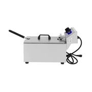 DZL-10B 10L single-tank countertop electric deep fryer, stainless steel
