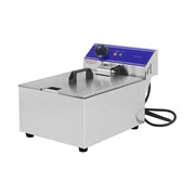 DZL-10B 10L single-tank countertop electric deep fryer, stainless steel