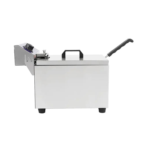 DZL-131B 13L single-tank countertop electric deep fryer, stainless steel