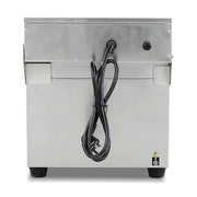 DZL-16LC 16L electric deep fryer with timer, stainless steel
