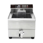DZL-16LC 16L electric deep fryer with timer, stainless steel