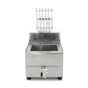 DZL-16LC 16L electric deep fryer with timer, stainless steel
