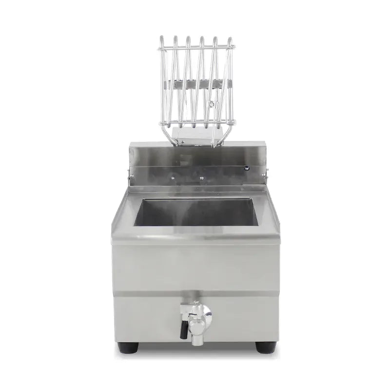 DZL-16LC 16L electric deep fryer with timer, stainless steel