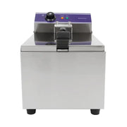 DZL-171B 17L single-tank countertop electric deep fryer, stainless steel