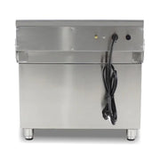DZL-400EC commercial electric deep fryer with timer, stainless steel