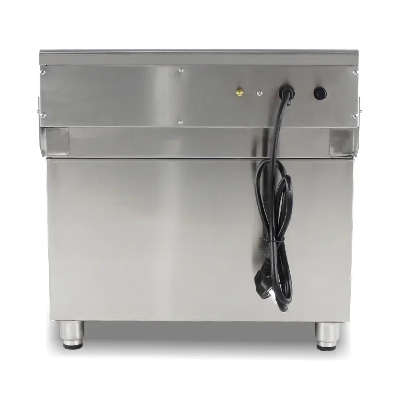 DZL-400EC commercial electric deep fryer with timer, stainless steel