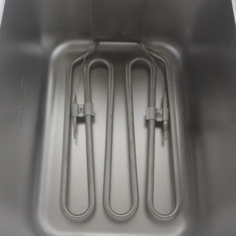 DZL-4L countertop single-tank electric deep fryer, stainless steel