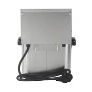 DZL-4L-2 double-tank 4L×2 countertop electric deep fryer, stainless steel