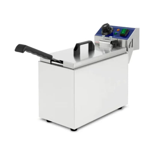 DZL-081B 8L single-tank countertop electric deep fryer, stainless steel