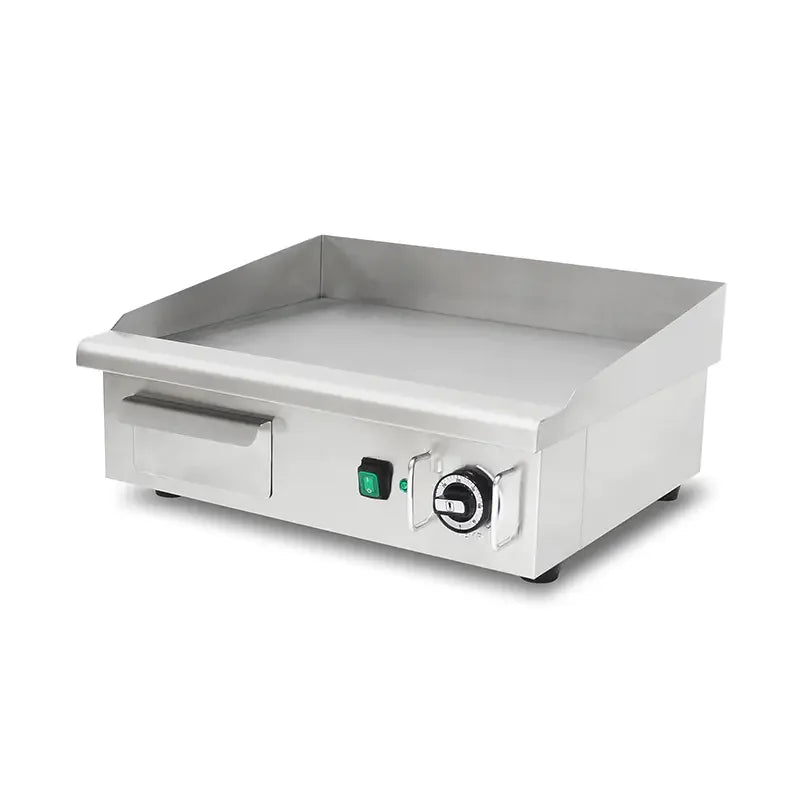 DPL-550 commercial electric flat-top griddle, stainless steel