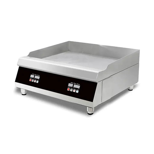 DPL-600C commercial electric flat-top griddle with digital control, stainless steel