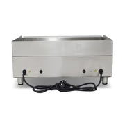 DPL-600C-2 commercial electric combination griddle with digital control, stainless steel