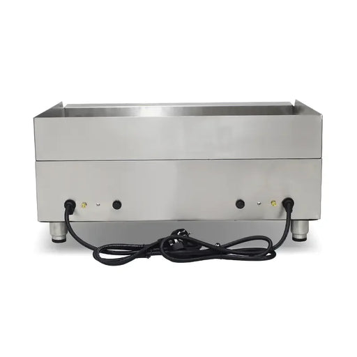 DPL-600C-2 commercial electric combination griddle with digital control, stainless steel