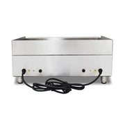 DPL-1000D commercial electric flat-top griddle, stainless steel