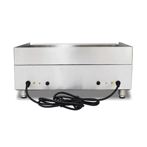 DPL-600D-2 commercial electric combination griddle, stainless steel