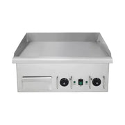 DPL-620 commercial electric griddle, full flat stainless steel surface