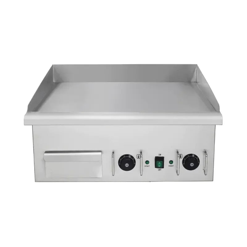 DPL-620 commercial electric griddle, full flat stainless steel surface
