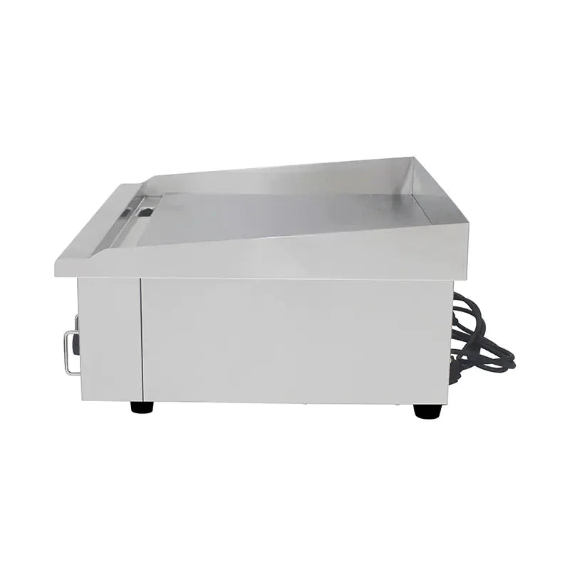 DPL-620 commercial electric griddle, full flat stainless steel surface