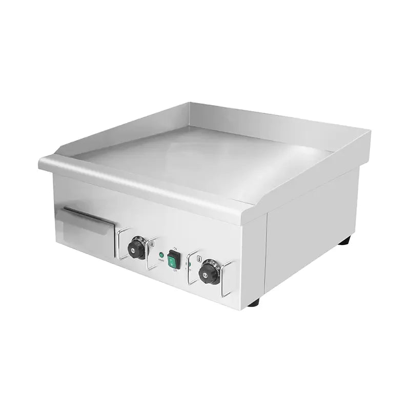 DPL-620 commercial electric griddle, full flat stainless steel surface