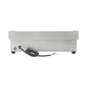 DPL-740 commercial electric flat-top griddle, stainless steel