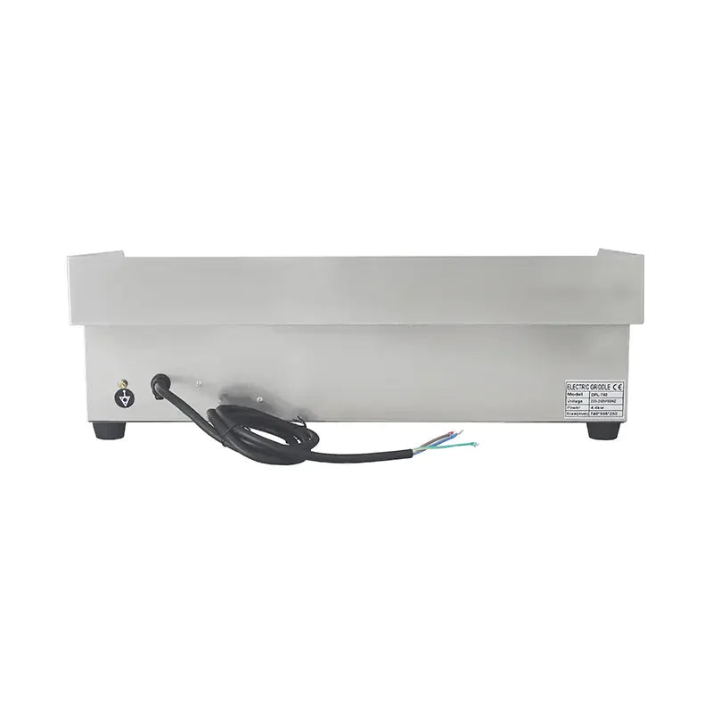 DPL-740 commercial electric flat-top griddle, stainless steel