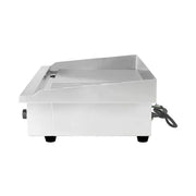 DPL-740-2 commercial electric griddle, 735×410mm flat cooking plate