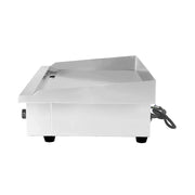 DPL-740 commercial electric flat-top griddle, stainless steel
