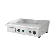 DPL-740 commercial electric flat-top griddle, stainless steel