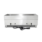 DPL-740C commercial electric flat-top griddle with digital control, stainless steel