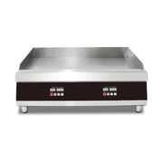 DPL-740C commercial electric flat-top griddle with digital control, stainless steel