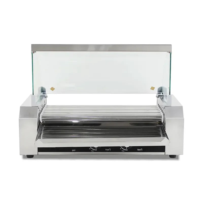 CZ-7 seven-roller hot dog roller grill, stainless steel