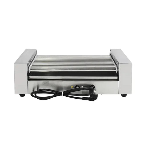 KG-14T electric hot dog roller grill, 14 rollers, stainless steel