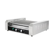 KG-11 eleven-roller hot dog roller grill, stainless steel
