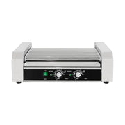 KG-14T electric hot dog roller grill, 14 rollers, stainless steel