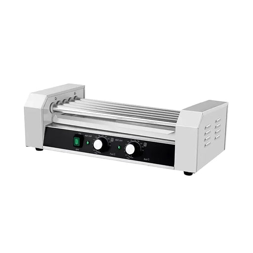 KG-5 electric hot dog roller grill, 5 rollers, stainless steel