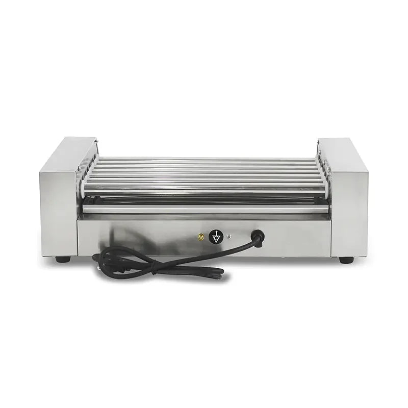 KG-7 electric hot dog roller grill, 7 rollers, stainless steel