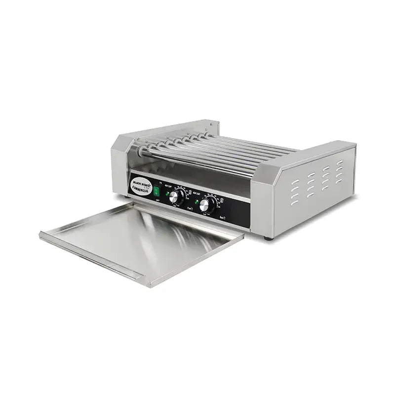 KG-9 nine-roller hot dog roller grill, stainless steel